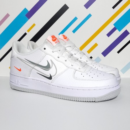 Nike Force 1 Low GS Multi White - DO6486-100